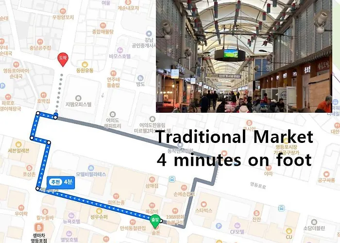 Youngpojae - 8인, 퀸베드 4개, 5min To Yeongdeungpo Station, Hongdae, Gyeongbokgung, Yeouido, Station, Gwanghwamun, Ddp, Airport Bus 아파트 서울특별시