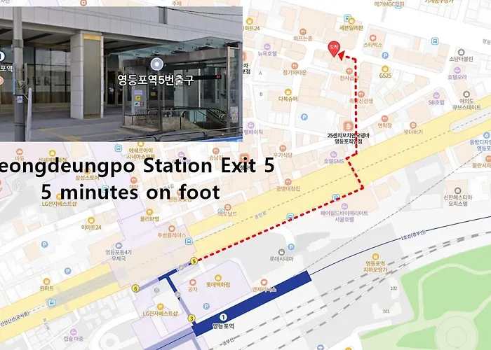 아파트 Youngpojae - 8인, 퀸베드 4개, 5min To Yeongdeungpo Station, Hongdae, Gyeongbokgung, Yeouido, Station, Gwanghwamun, Ddp, Airport Bus 서울특별시